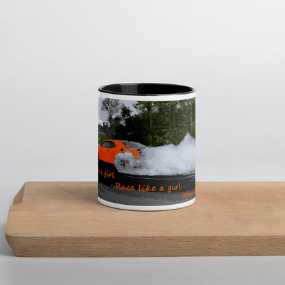 Drive Race Win Like a Girl Mug